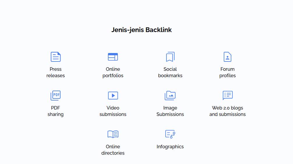 jenis-jenis backlink